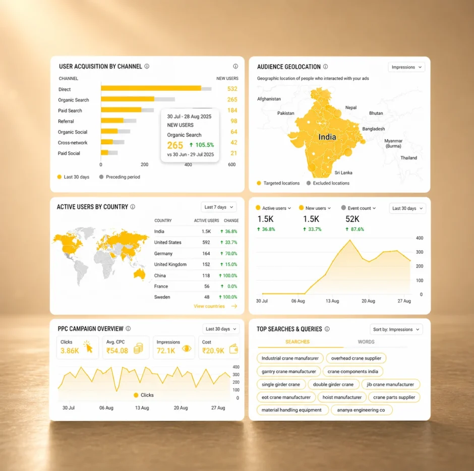 Ananya SEO PPC Mockup By Flyingbees
