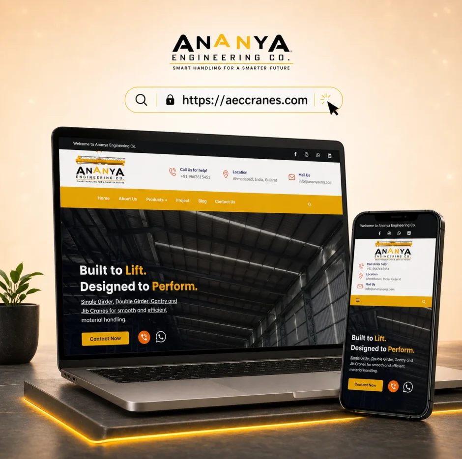 Ananya Website Mockup By Flyingbees