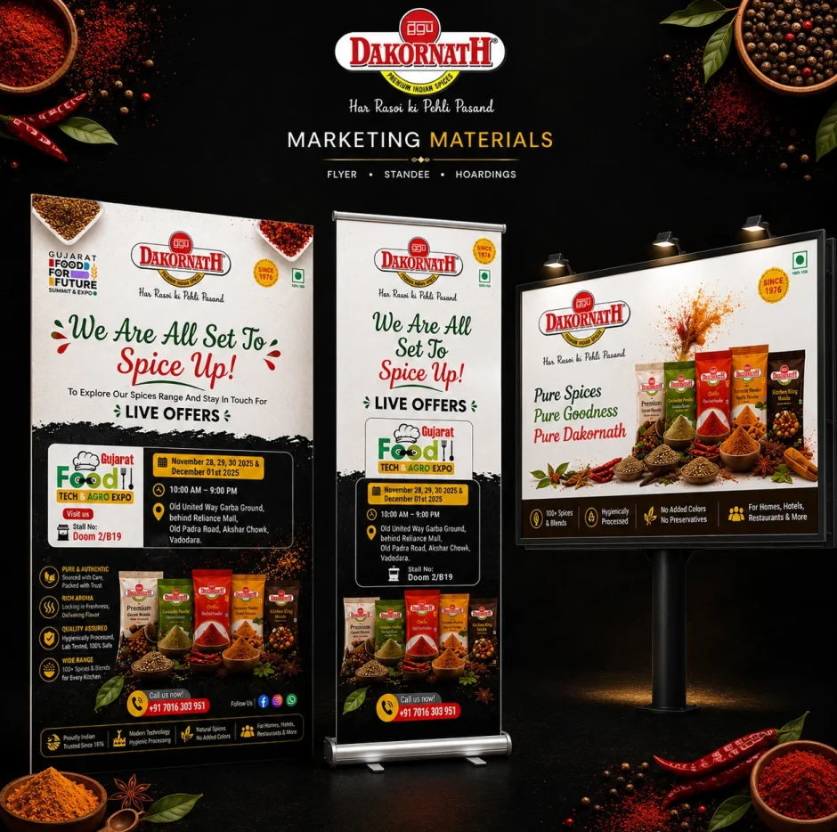 Dakornath Marketing Material Mockup By Flyingbees