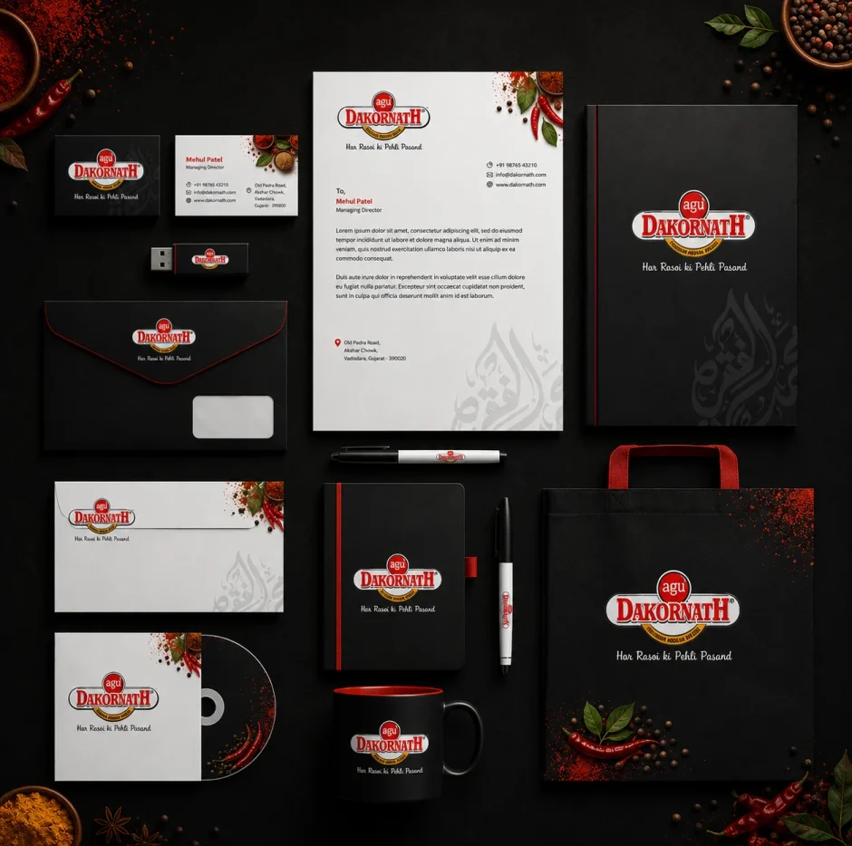 Dakornath Stationary Mockup By Flyingbees