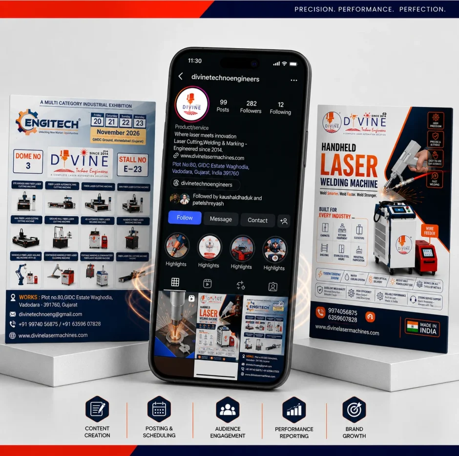 Divine Techno SMM Mockup By Flyingbees