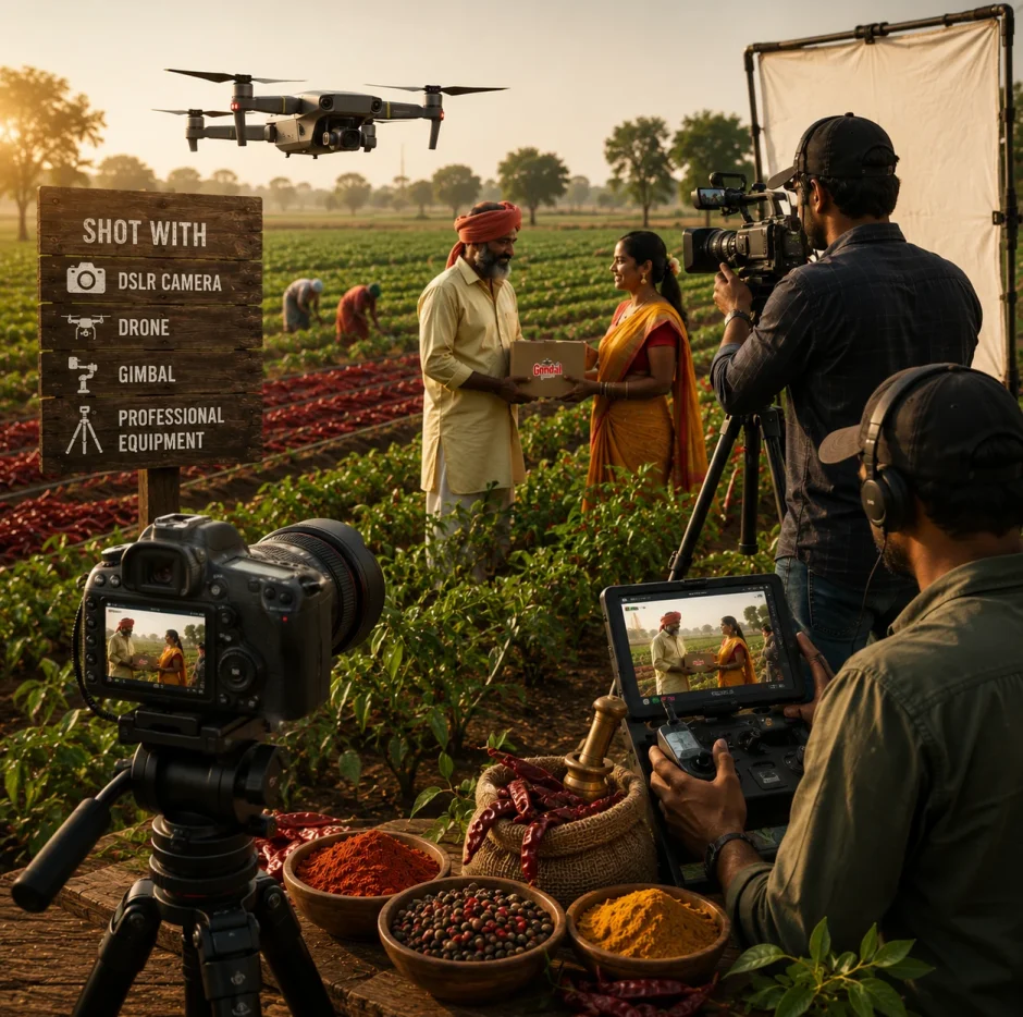 Gondal Farm AD Shoot Flim Mockup by flyingbees