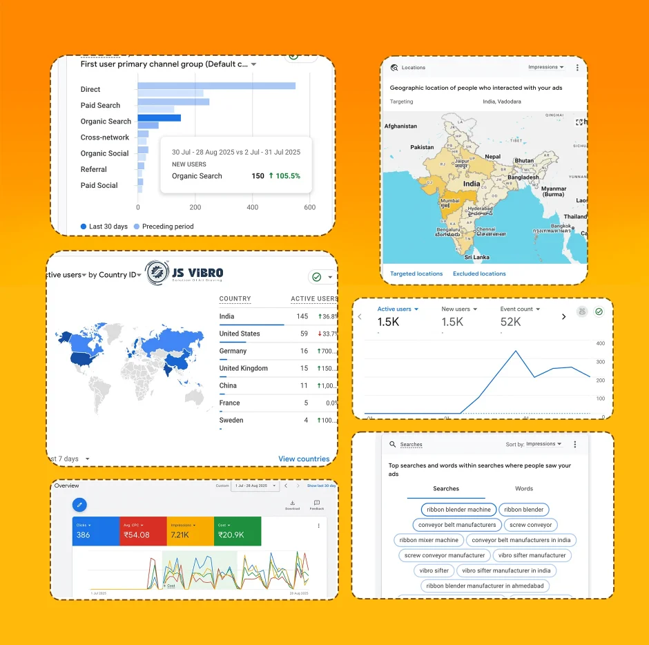 Js vibro SEO Mockup By Flyingbees