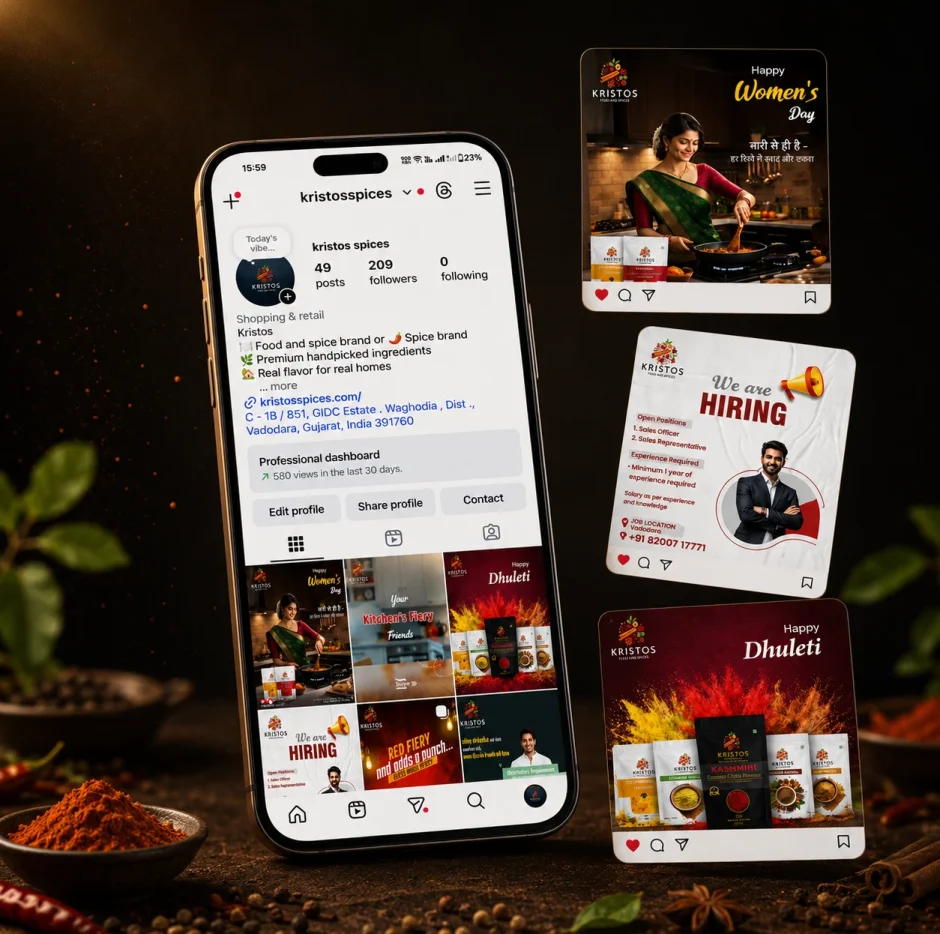kristos SMM Mockup By Flyingbees