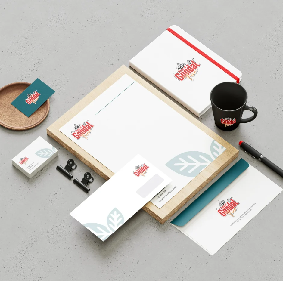 stationary mockup